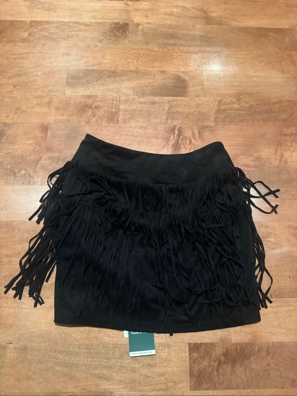 New Halara fringe mini skirt with built in shorts